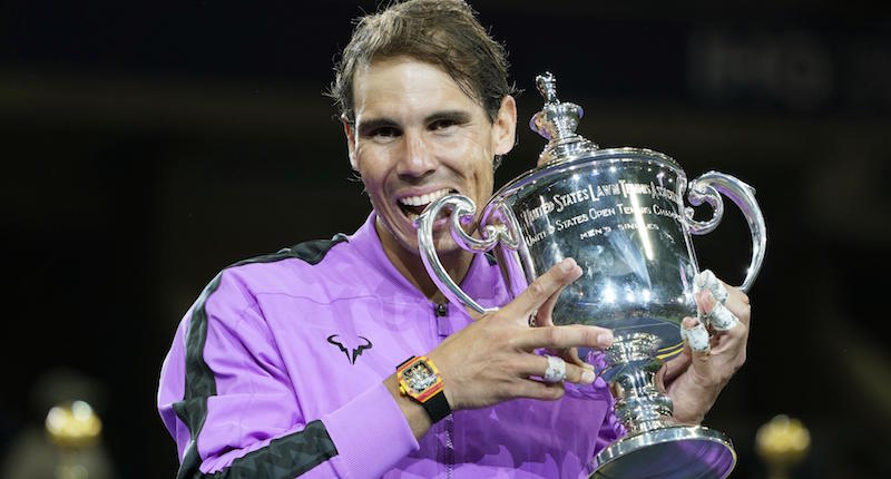 Giacca Nike Rafa Nadal US Open 2019