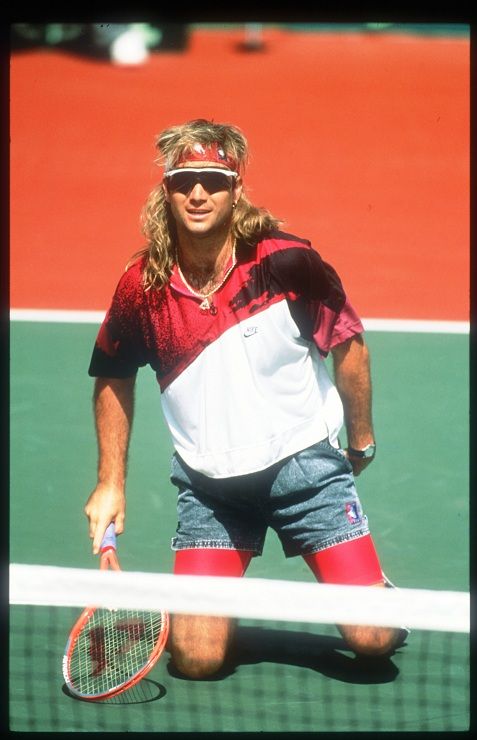Andre Agassi historical archive image 3