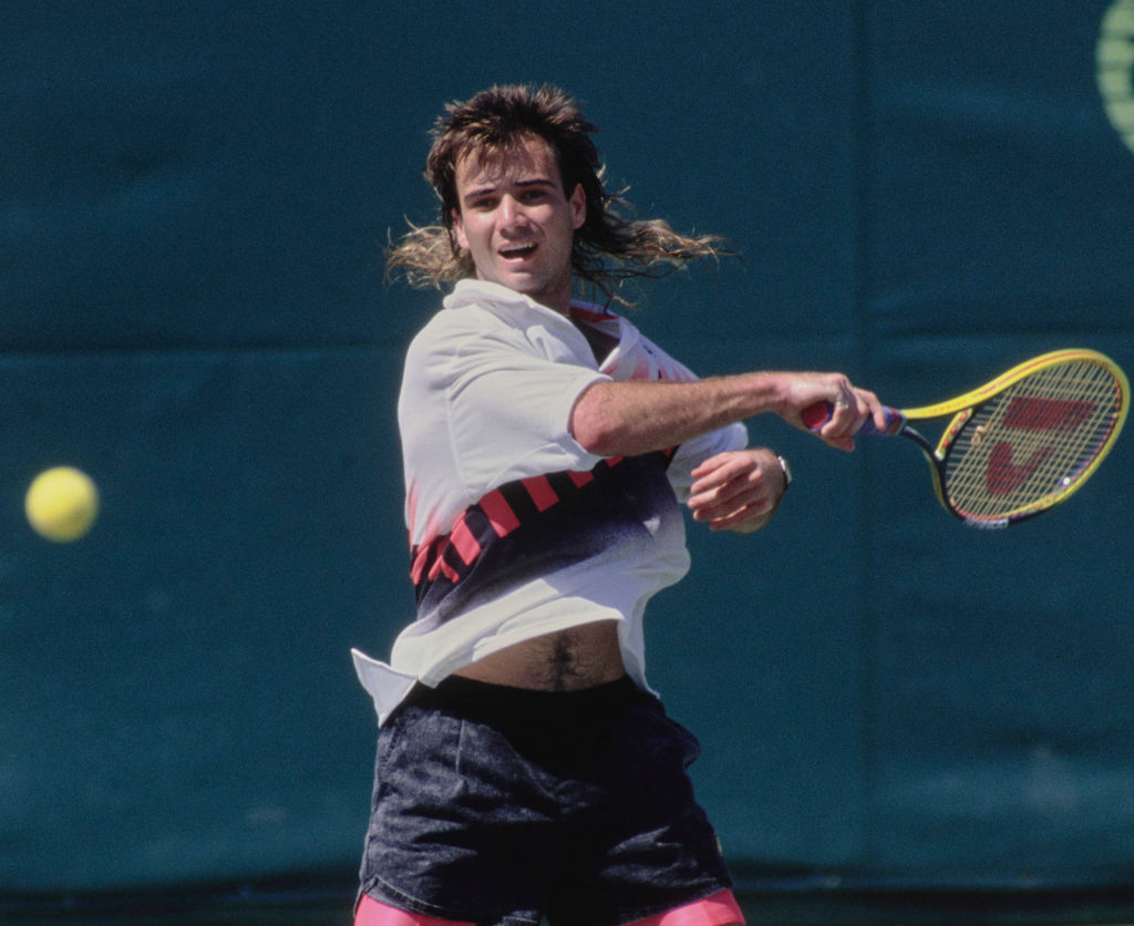 Andre Agassi historical archive image 5