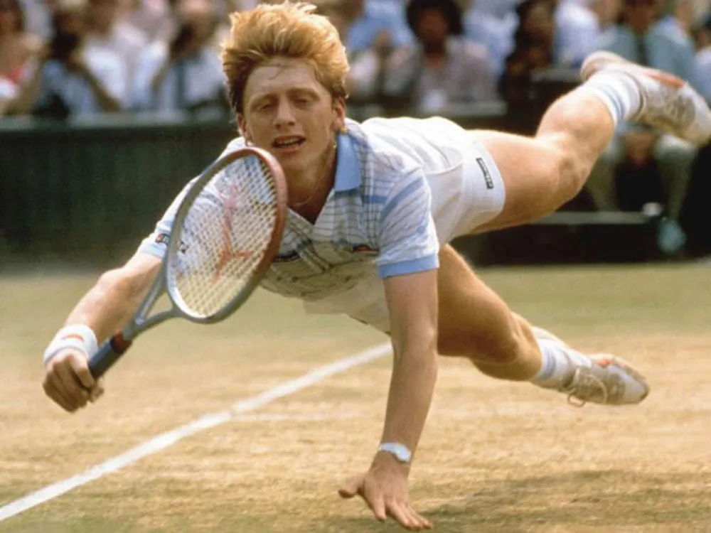 Boris Becker historical archive image 1