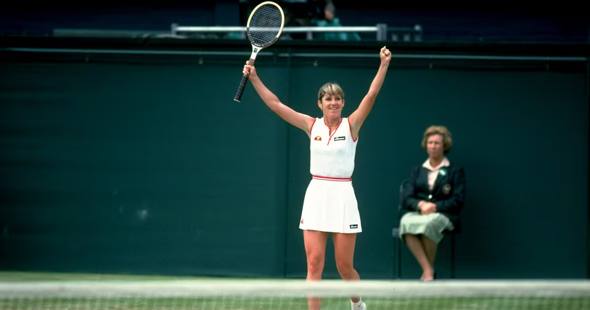 Chris Evert historical archive image 1