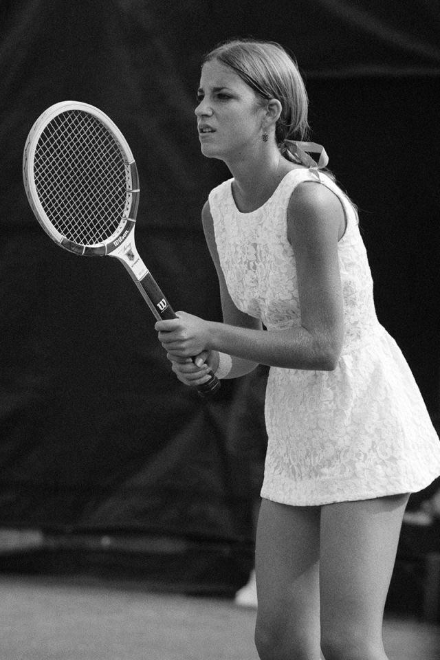 Chris Evert historical archive image 3