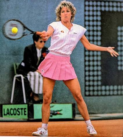 Chris Evert historical archive image 7