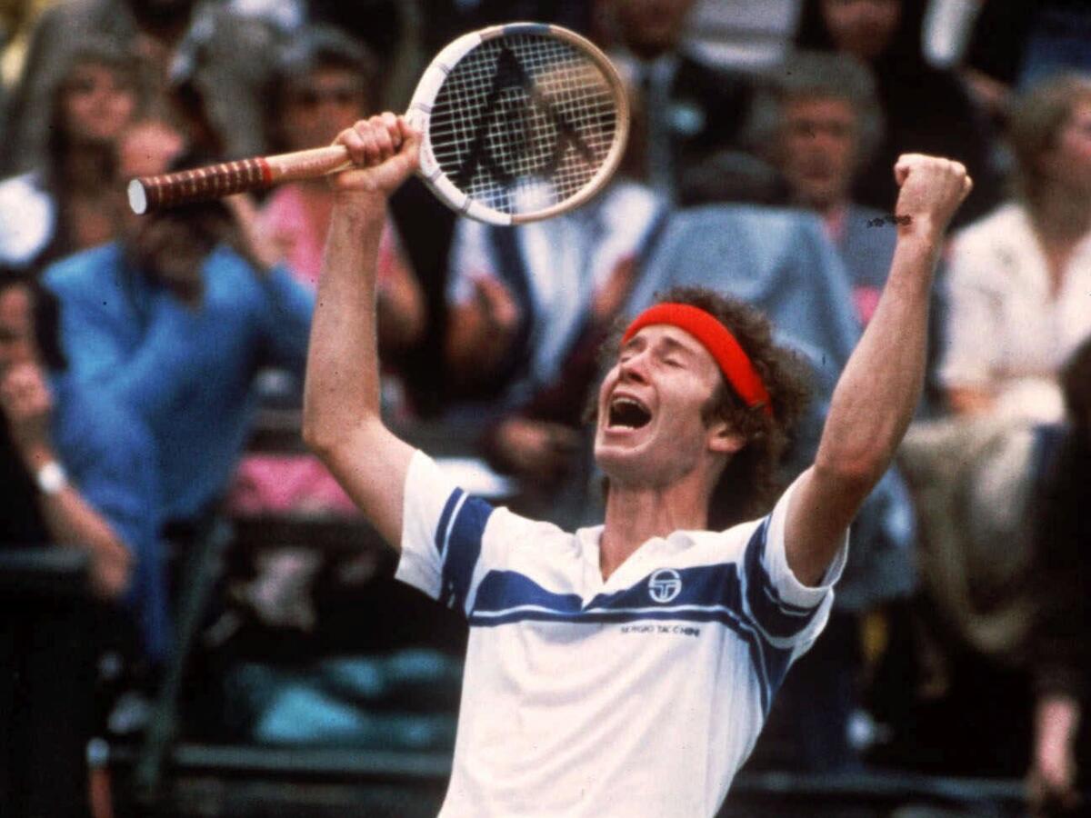 John McEnroe historical archive image 6