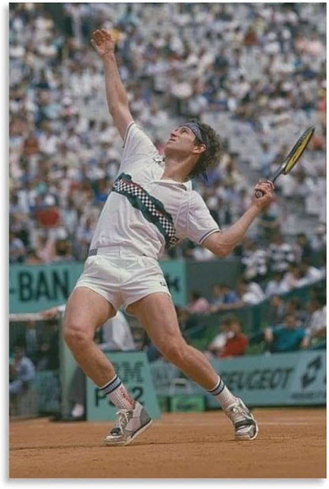John McEnroe historical archive image 7