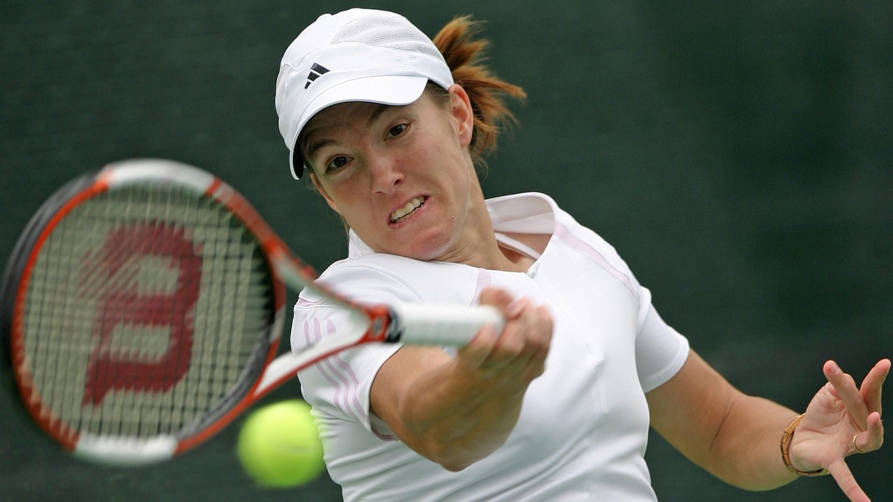 Justine Henin historical archive image 2