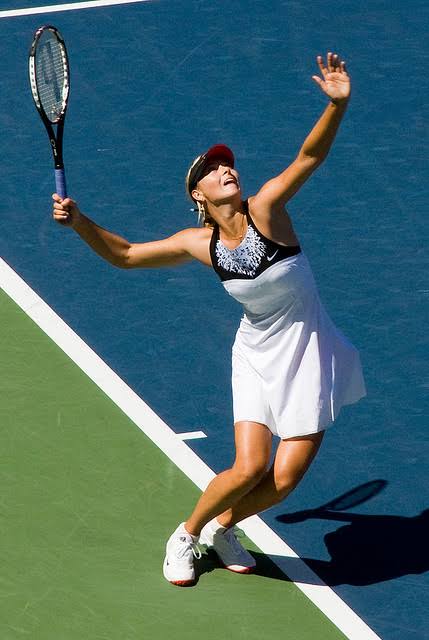 Maria Sharapova historical archive image 3