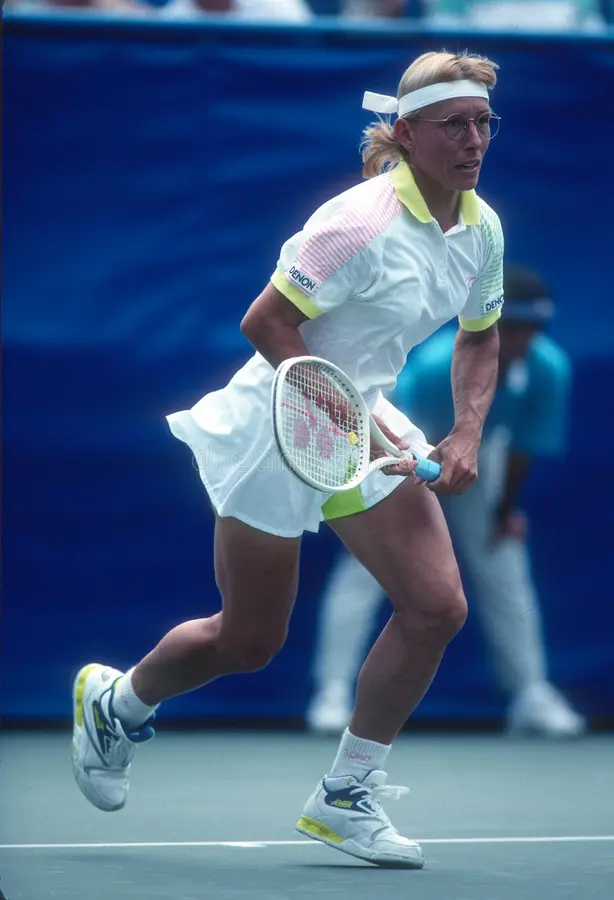 Martina Navratilova historical archive image 3