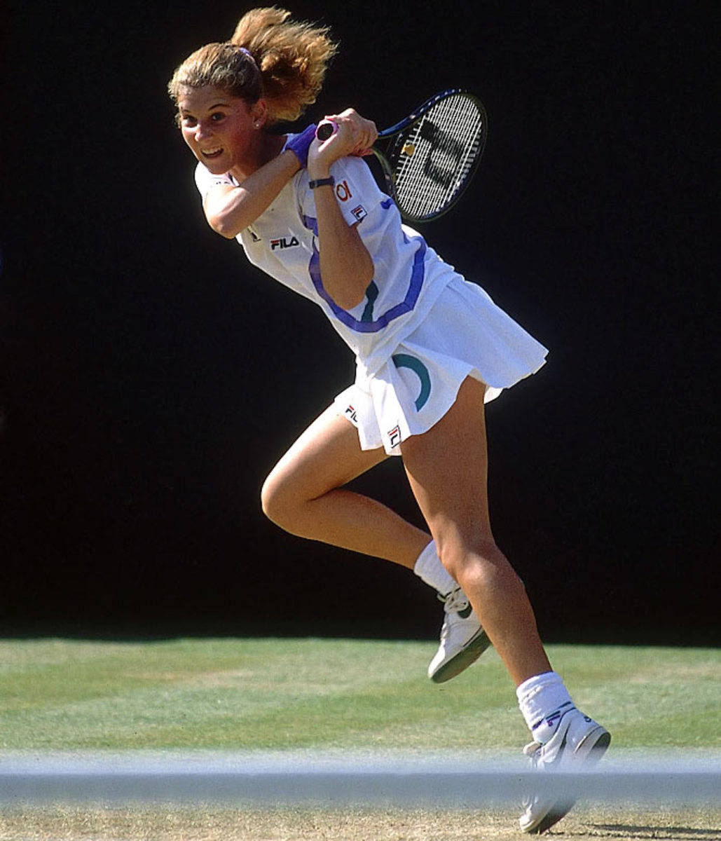 Monica Seles historical archive image 5