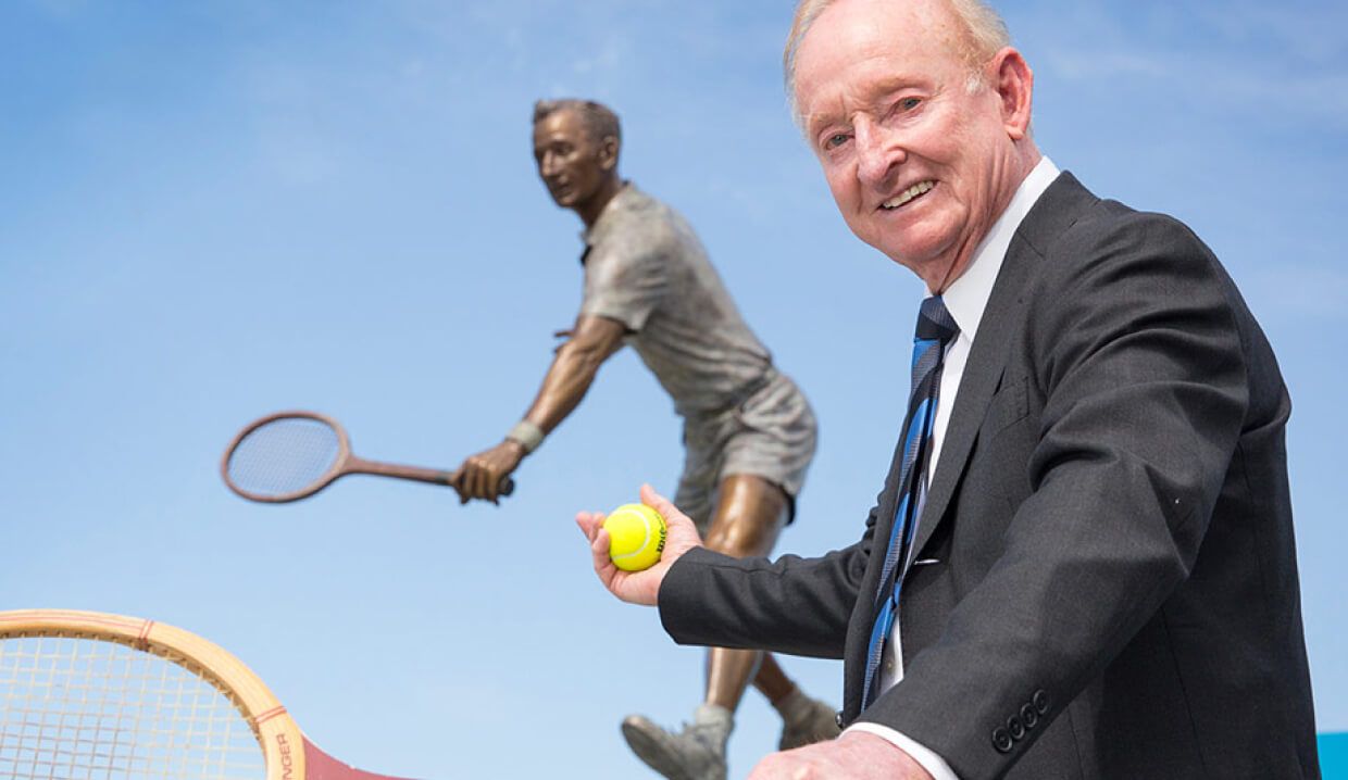 Rod Laver historical archive image 7